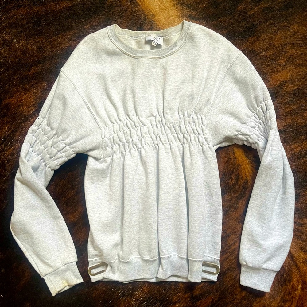 Collina Strada cinched sweatshirt